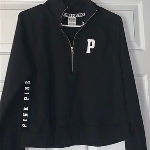 PINK quarter zip jacket